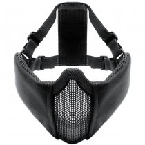 Laylax GARUDA Half Mesh Face Guard - Black