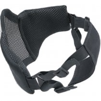 Laylax GARUDA Half Mesh Face Guard - Black