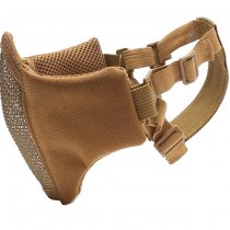 Laylax GARUDA Half Mesh Face Guard - Tan