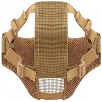 Laylax GARUDA Half Mesh Face Guard - Tan