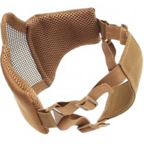 Laylax GARUDA Half Mesh Face Guard - Tan