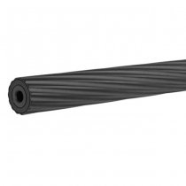 Laylax PSS Marui VSR-10 Fluted Outer Barrel Twist Type - Black