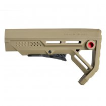 Madbull Strike Industries M4 GBBR Viper Stock Mod 1 Mil-Spec Carbine Red Socket - Dark Earth