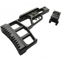 Maple Leaf VSR-10 & MLC-338 MLC-S2 Tactical Folding Stock & Hinge - Black