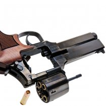Marushin Mateba Gas Revolver 5 Inch Heavyweight Wood Grip Version - Aged
