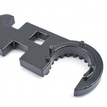 METAL Multi Functional Wrench Steel Tool - Black