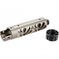 Narcos Action Army AAP-01 GBB Front Barrel Kit Type 6 - Titanium Grey