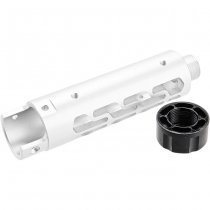Narcos Action Army AAP-01 GBB Front Barrel Kit Type 7 - Silver