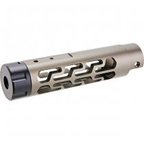 Narcos Action Army AAP-01 GBB Front Barrel Kit Type 7 - Titanium Grey