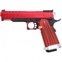 RWA DIVA Hi-Capa 5.1 Gas Blow Back Pistol G10 Grip - Red