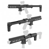 SRU Action Army AAP-01 GBB Carbine Kit - Black