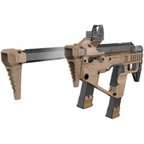 SRU WE F17 / F18 GBB PDW Kit - Tan