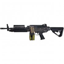 T8 A&K SP System MK46 MOD0 LMG AEG Battleworn Version - Black