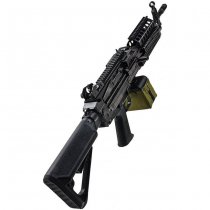 T8 A&K SP System MK46 MOD0 LMG AEG Battleworn Version - Black