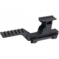 Toxicant Two Way Dual Optic Mount CNC Aluminium - Black