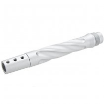 TTI Airsoft TP22 GBB Fluted Outer Barrel - Silver