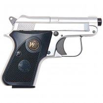 WE 950 Gas Blow Back Pistol - Silver