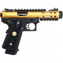 WE-Tech Hi-Capa 5.1 Galaxy Type A Gas Blow Back Pistol Slide K Frame - Gold