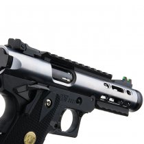 WE-Tech Hi-Capa 5.1 Galaxy Type A Gas Blow Back Pistol Slide K Frame - Silver