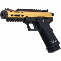 WE-Tech Hi-Capa 5.1 Galaxy Type A Gas Blow Back Pistol Slide R Frame - Gold