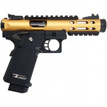 WE-Tech Hi-Capa 5.1 Galaxy Type A Gas Blow Back Pistol Slide R Frame - Gold