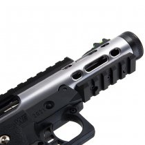 WE-Tech Hi-Capa 5.1 Galaxy Type A Gas Blow Back Pistol Slide R Frame - Silver