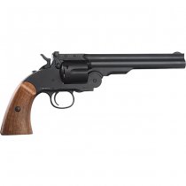 WinGun Break Top Major 3 1877 Revolver Co2 793 Brown Grip - Black