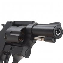 WinGun Revolver Co2 731 Sheriff M36 2.5 Inch Black Grip 6mm Version - Black