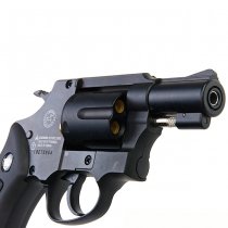 WinGun Revolver Co2 733 2 Inch Black Grip 6mm Version - Black