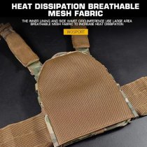 WoSport ARC Tactical Vest - Coyote