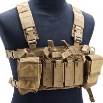 WoSport DECRX Chest Rig - Tan