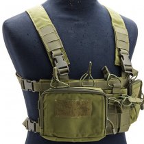 WoSport DECRX Heavy Chest Rig - Olive