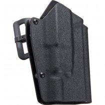 WoSport G17 / G19 / G19X / G45 & X300 Flashlight Lightweight Kydex Holster - Black