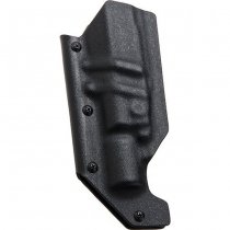 WoSport G17 / G19 / G34 / G45 / VP9 / XDM / PPQ & X300 Flashlight Lightweight Kydex Holster Type-1 - Black