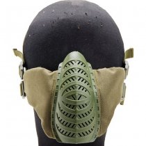 WoSport Half Face Mask - Olive