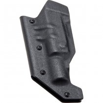 WoSport M9 / CZ P-01 / SP-01 / P07 / P09 & X300 Flashlight Lightweight Kydex Holster Type-2 - Black