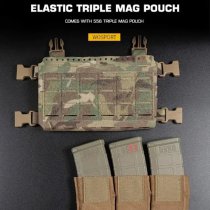 WoSport MK5 Tactical Chest Rig - Ranger Green