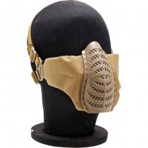WoSport Tactical Half Face Mask - Tan