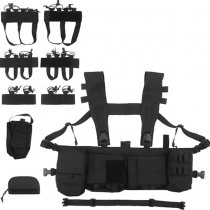 WoSport UW Tactical Patrol Chest Rig - Black