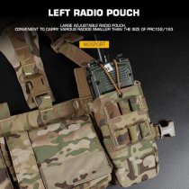 WoSport UW Tactical Patrol Chest Rig - Black