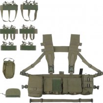 WoSport UW Tactical Patrol Chest Rig - Ranger Green