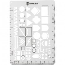 M-Tac Ecopybook Tactical Ruler TZ NATO