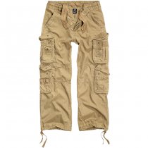 Brandit Pure Vintage Trousers - Beige - 7XL