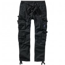 Brandit Pure Slim Fit Trousers - Black - 4XL