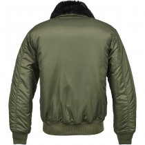 Brandit MA2 Jacket Fur Collar - Olive - 2XL