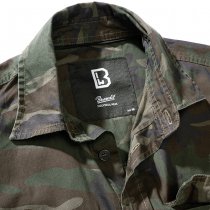 Brandit Shirt Slim - Woodland - 5XL