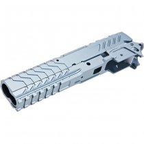 5KU Marui Hi-Capa GBB Aluminum Slide & Frame Matrix Type - Grey