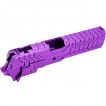 5KU Marui Hi-Capa GBB Aluminum Slide & Frame Matrix Type - Purple