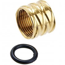 5KU Rhombus Threaded Protector 14mm CCW - Gold