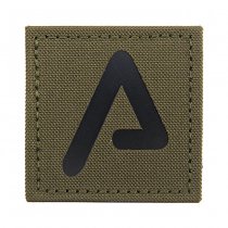 Agency Arms Premium Laser Cut Patch Black A - Ranger Green